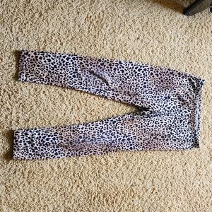 Cheetah print leggings